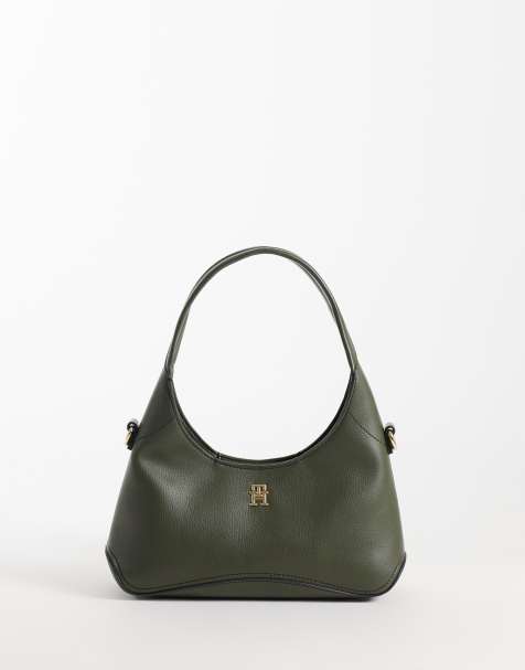 Tommy Hilfiger - Bolso de hombro mini para diario con bandolera en verde - view 1