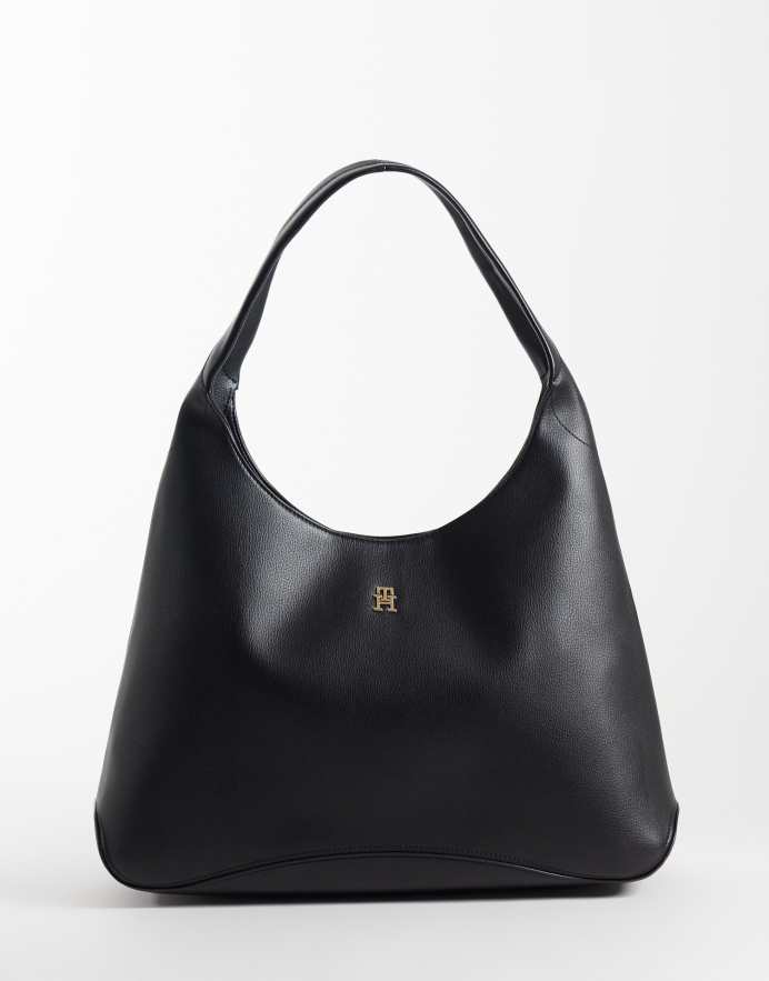 Tommy Hilfiger bolso de hombro negro para uso diario