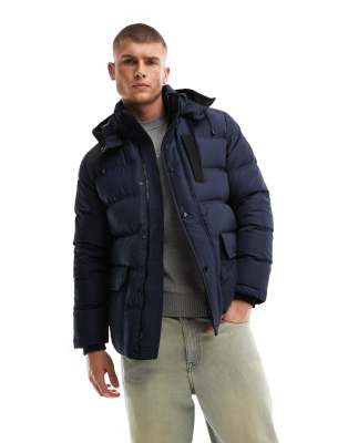 Tommy Hilfiger bomber jacket in navy | ASOS