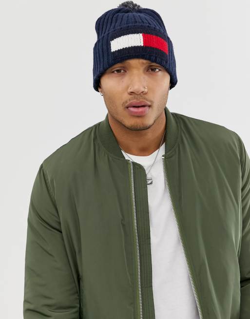 Bonnet tommy hilfiger discount pompon