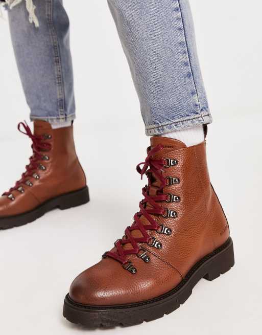 Bottines tommy store hilfiger marron