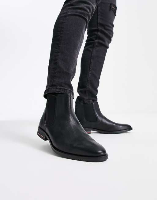 Tommy Hilfiger Bottines Chelsea Noir ASOS