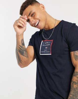 Tommy hilfiger box online logo