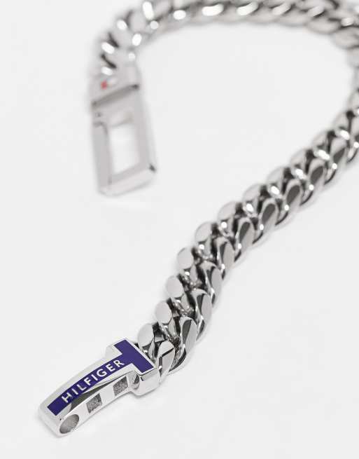 Tommy Hilfiger - Bracelet chaîne avec encoche réglable en argent massif 2790433, 3 de 4