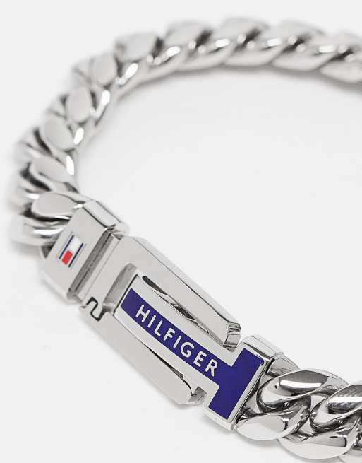 Tommy Hilfiger - Bracelet chaîne avec encoche réglable en argent massif 2790433, 4 de 4