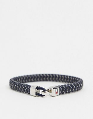 Tommy Hilfiger braided bracelet in navy 2790060