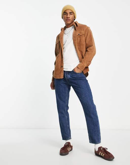 Tommy Hilfiger – Brązowa sztruksowa koszula wierzchnia, 4 z 4