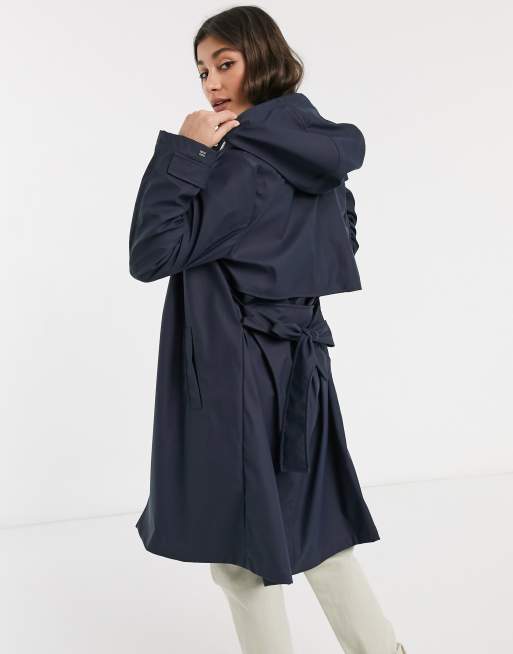 Tommy hilfiger store hooded trench coat