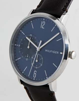 Tommy Hilfiger Brooklyn leather watch 