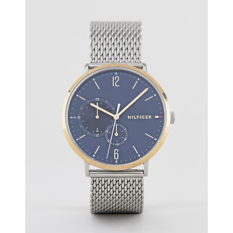 Tommy hilfiger brooklyn outlet leather watch 40mm