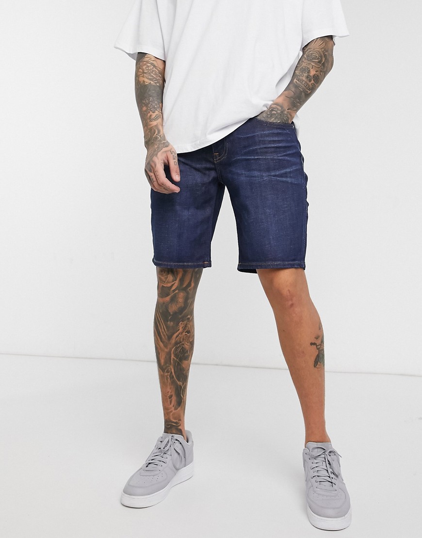 Tommy Hilfiger – Brooklyn – Mörkblå jeansshorts