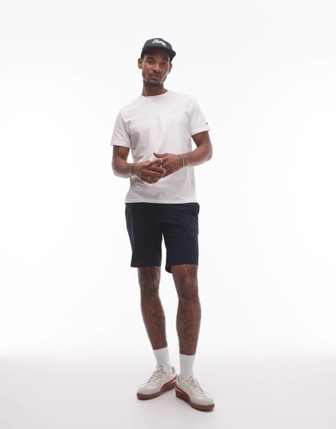 Tommy Hilfiger - Brooklyn - Short chino ajusté avec ceinture - Bleu foncé - view 1