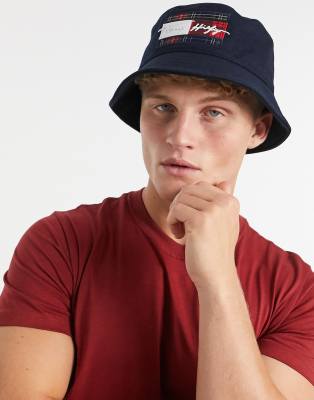 bucket hat hilfiger