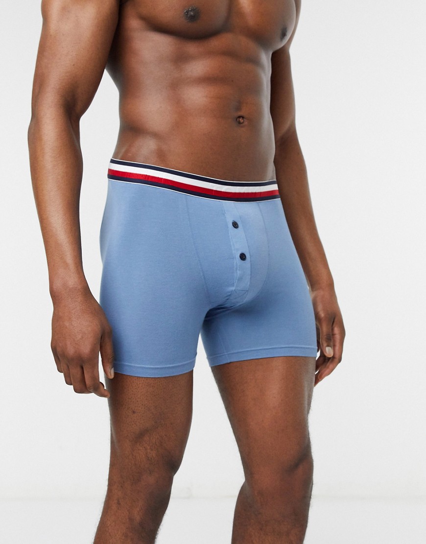 Tommy Hilfiger button fly boxer briefs-Blue