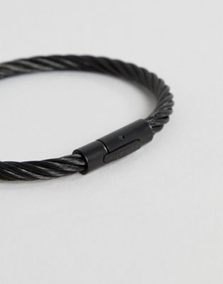 Tommy Hilfiger cable wire bracelet in 