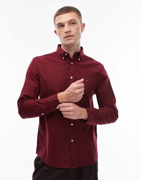 Tommy Hilfiger - Camicia rossa in flanella - view 1