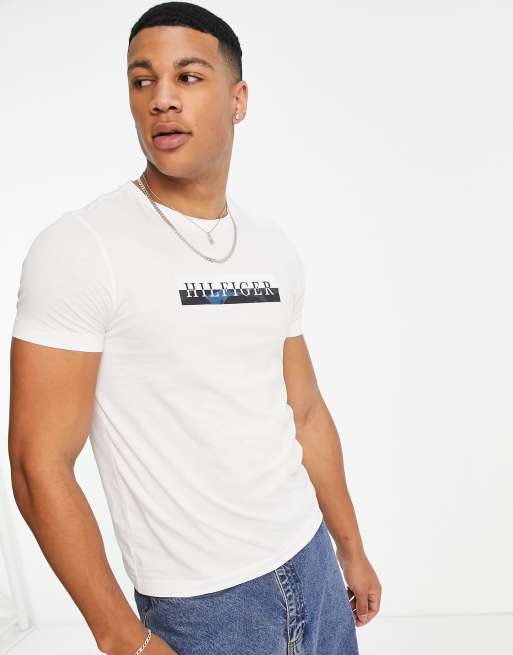 Tommy hilfiger box store logo tee