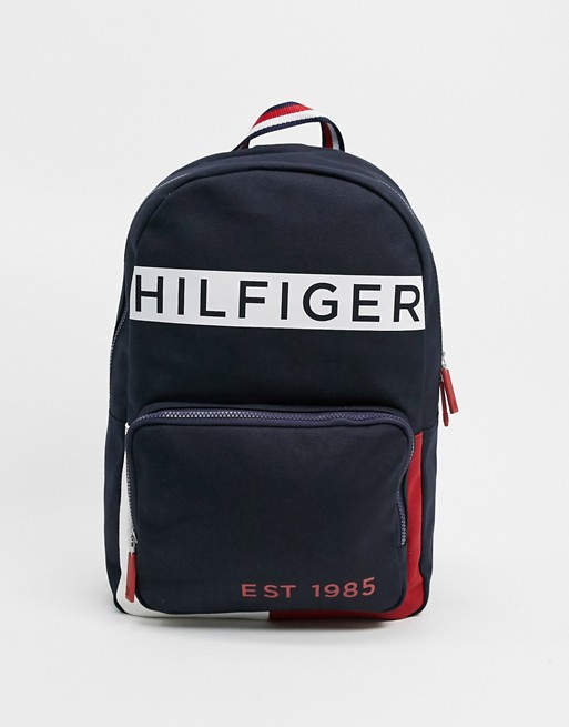 Tommy Hilfiger canvas backpack