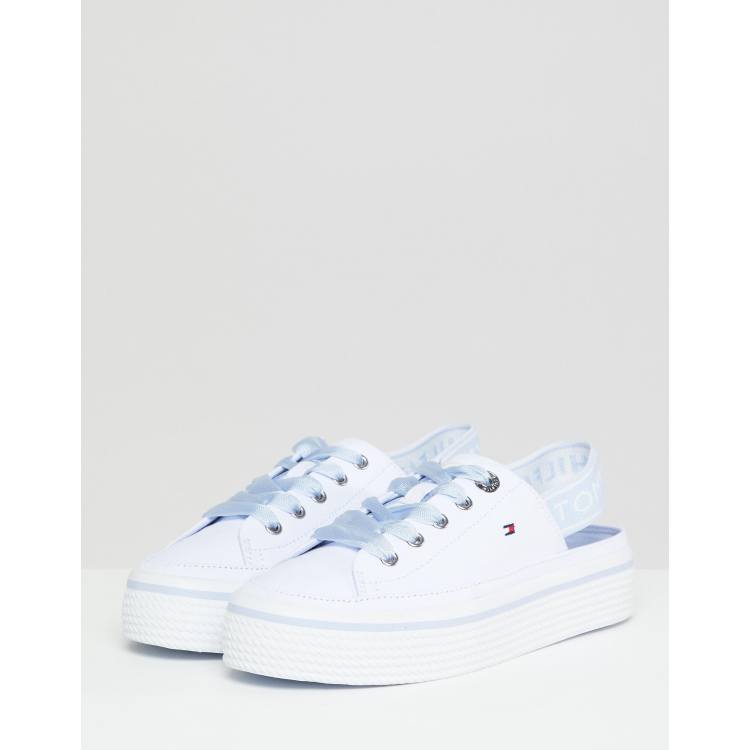 Tommy Hilfiger Tenis Con Plataforma y Logo En Relieve - Farfetch