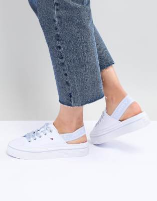 tommy hilfiger slingback trainers