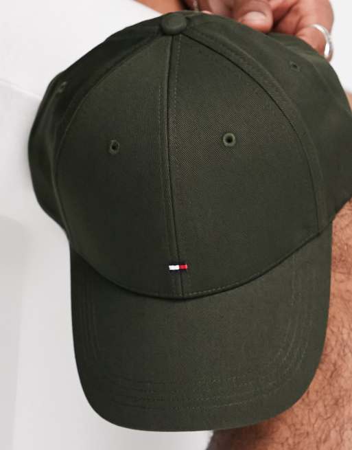 Tommy Hilfiger cap with green in small logo ASOS | olive flag