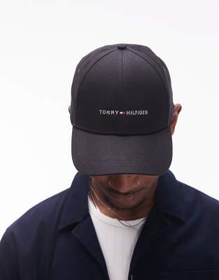 Tommy Hilfiger - Cappellino nero con logo - view 1