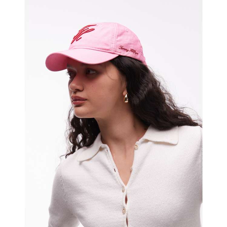 Berretto Baseball Uomo Pirelli Rosa - Tesa Curva Regolabile, Casual Ricamato - Foto 3