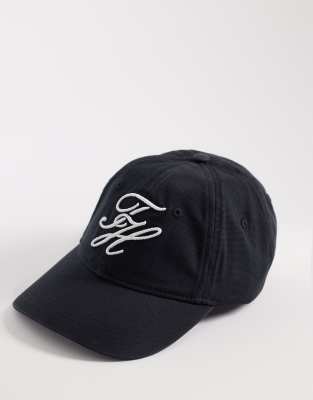 Tommy Hilfiger - Casquette à inscription logo - Noir