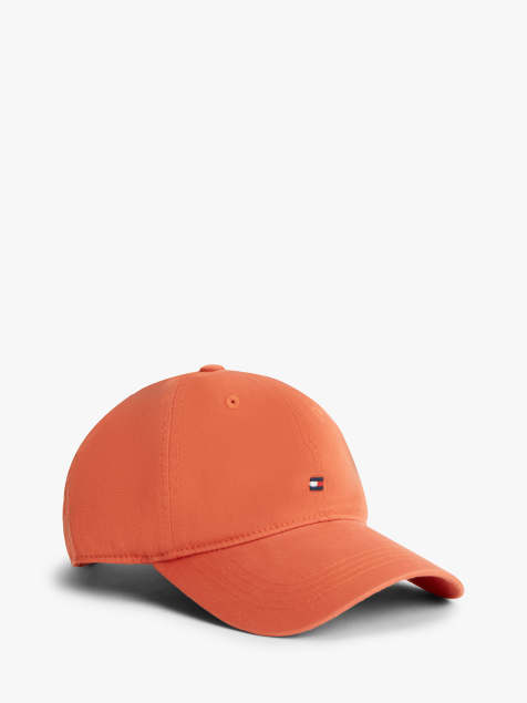Tommy Hilfiger - Casquette de baseball à broderie drapeau Hilfiger - Orange - view 1