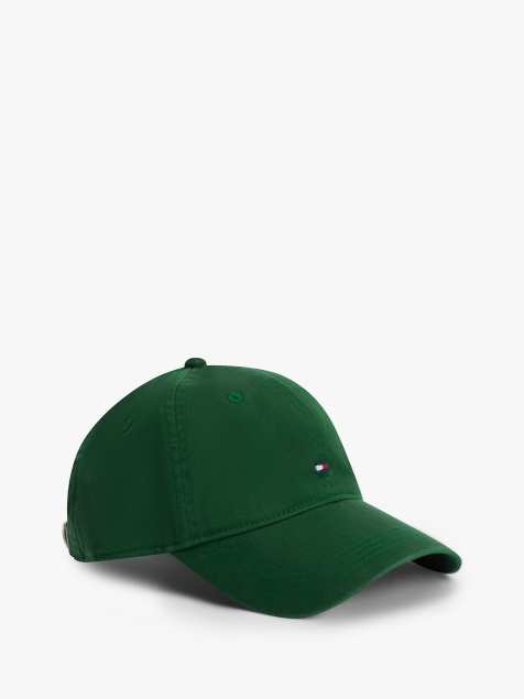 Tommy Hilfiger - Casquette de baseball avec drapeau brodé - Vert foncé - view 1