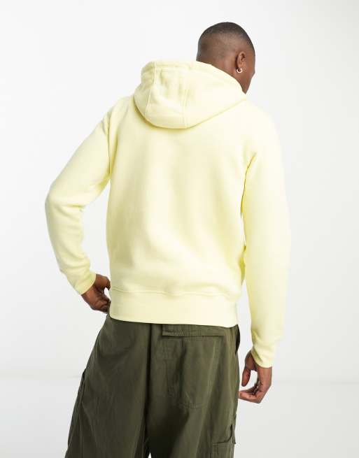 Tommy Hilfiger center logo hoodie in yellow | ASOS