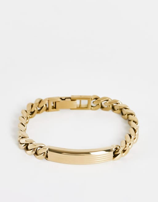Tommy Hilfiger chain bracelet in gold ASOS