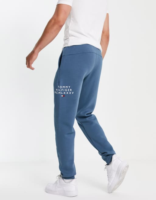 Tommy hilfiger blue online joggers