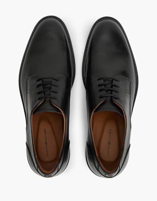 Tommy Hilfiger chaussures derby en cuir noires, 3 de 7