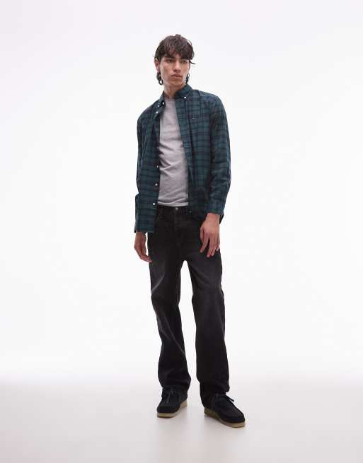 Tommy Hilfiger check shirt in green, 2 of 5