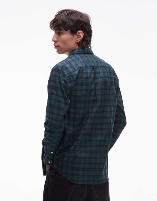 Tommy Hilfiger check shirt in green, 4 of 5