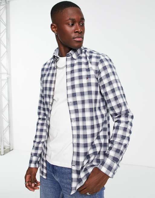 Tommy hilfiger check discount shirt