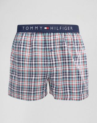 Tommy Hilfiger Check Woven Boxers | ASOS