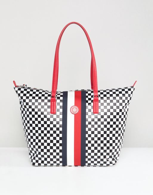 Tommy hilfiger store checkered bag