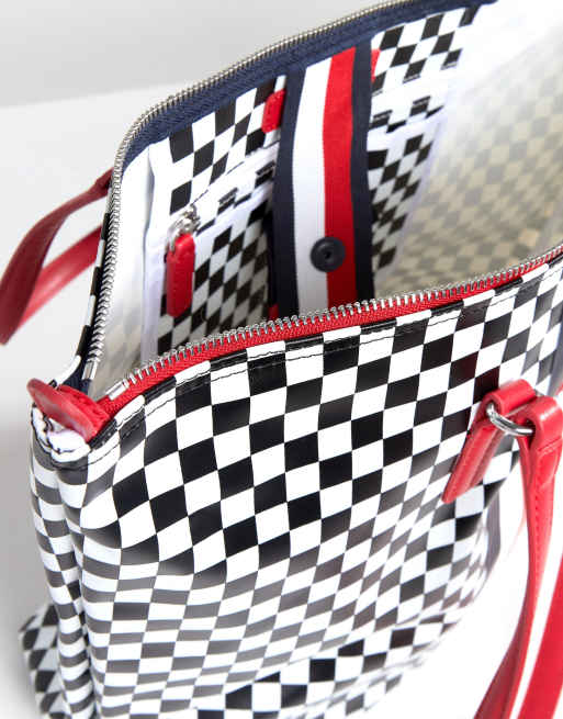 Tommy hilfiger store checkered bag