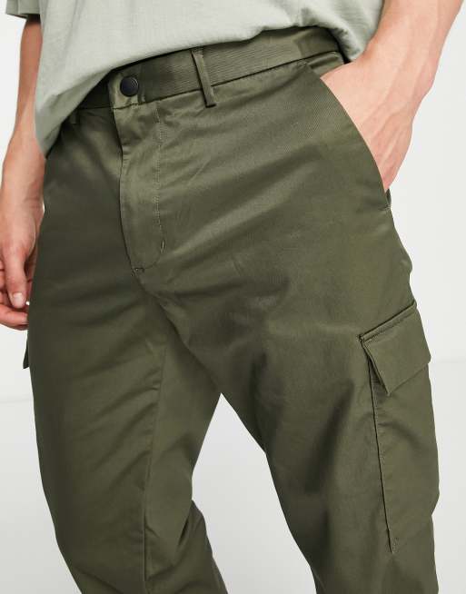 | cargo chelsea Tommy twill ASOS in tech pants khaki Hilfiger