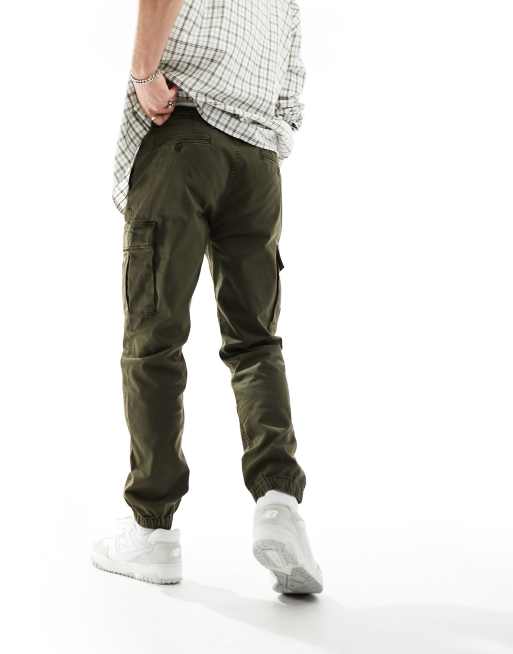 Tommy Hilfiger - Chelsea - Cargobroek in kaki, 4 van 5