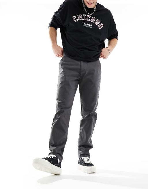 Tommy Hilfiger Chelsea essential twill chinos in gray