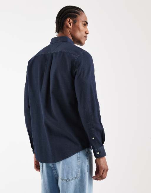 Tommy Hilfiger - Chemise classique en popeline - Anthracite, 3 de 5