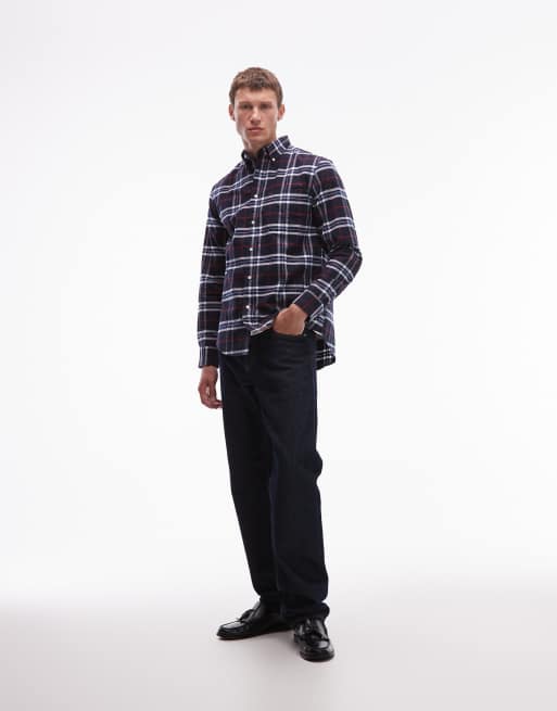 Tommy Hilfiger - Chemise Oxford à carreaux - Bleu marine , 2 de 5