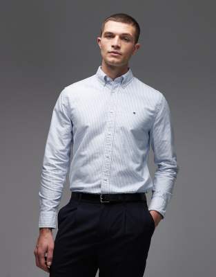 Tommy Hilfiger - Chemise Oxford - Bleu