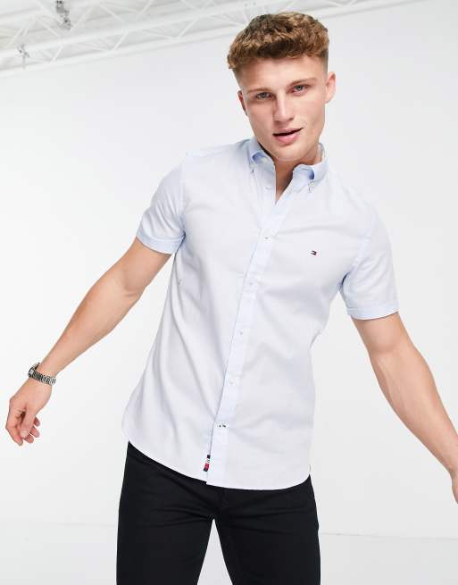 Chemise tommy hilfiger online manche courte