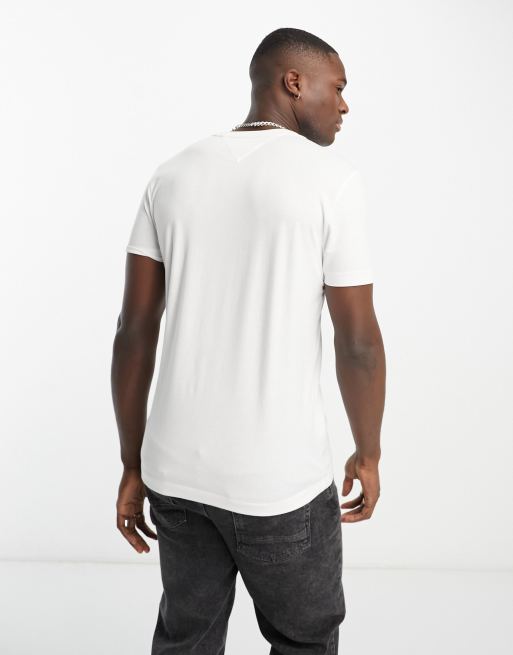 Tommy hilfiger white t clearance shirt men