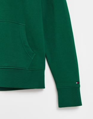 tommy hilfiger green hoodie