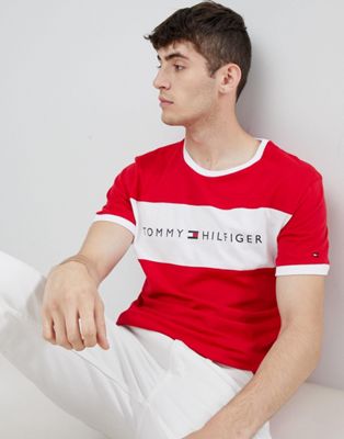 Tommy Hilfiger Chest Logo Panel T-Shirt 